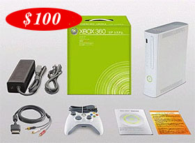 100dollar Xbox360 Core System