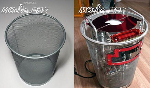 Paper bin case mod